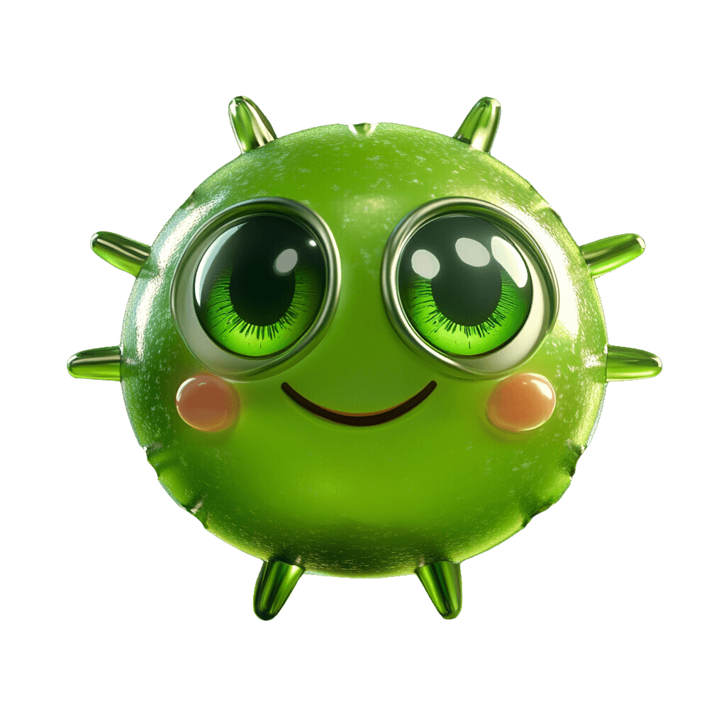 Flu Token Mascot